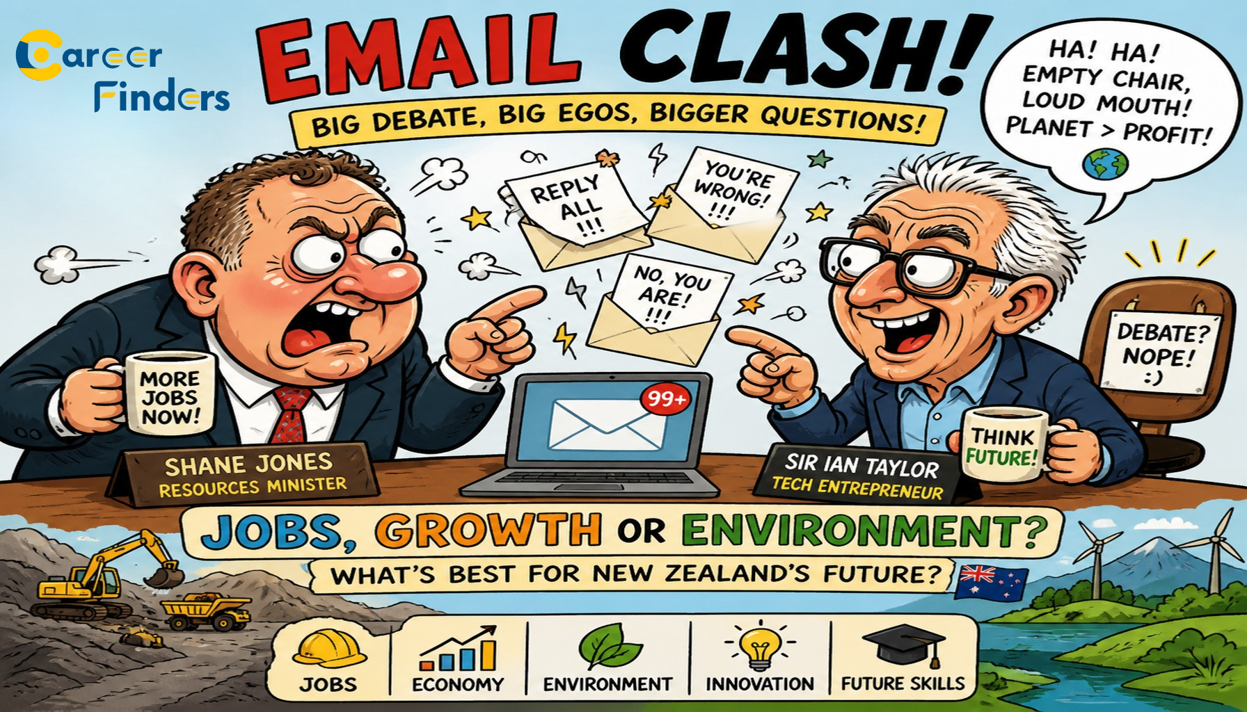 When Ministers and Innovators Clash: What the Jones–Taylor Email Row Means for NZ Jobs and Your Career