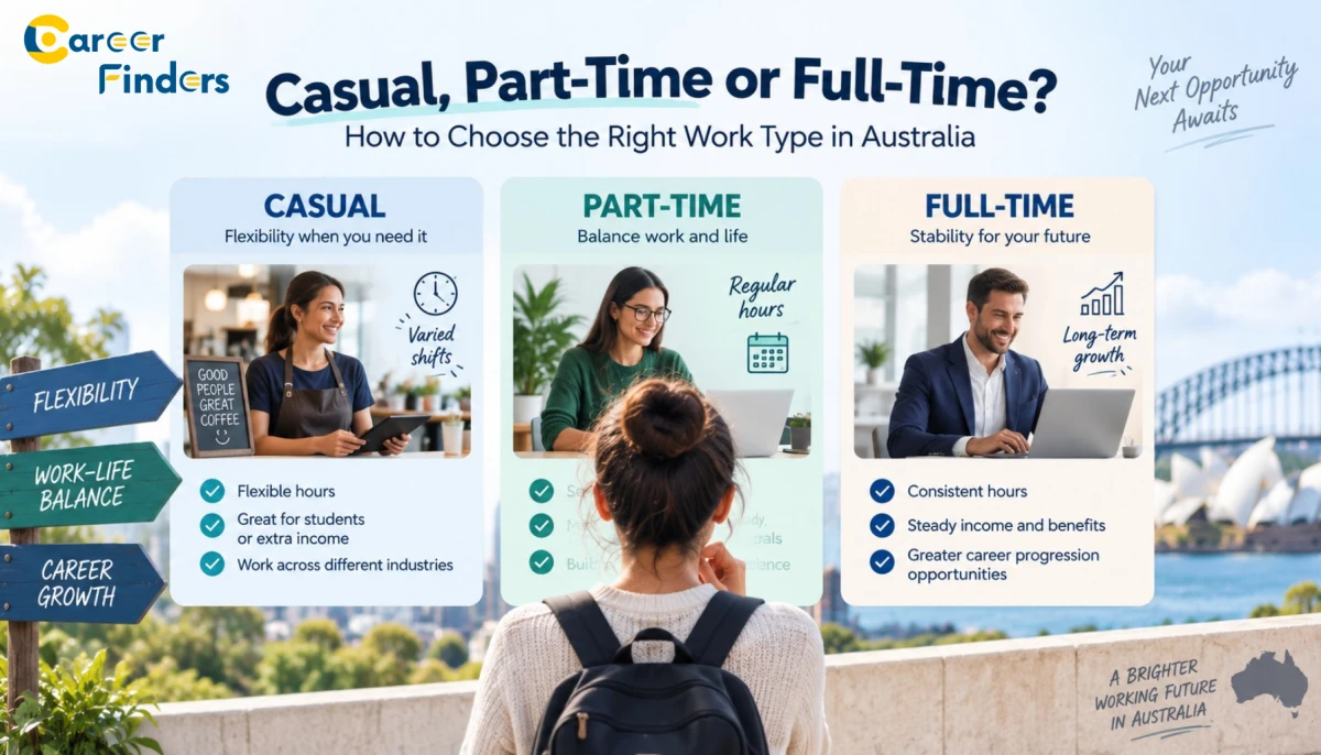 Casual, Part-Time or Full-Time? How to Choose the Right Work Type in Australia