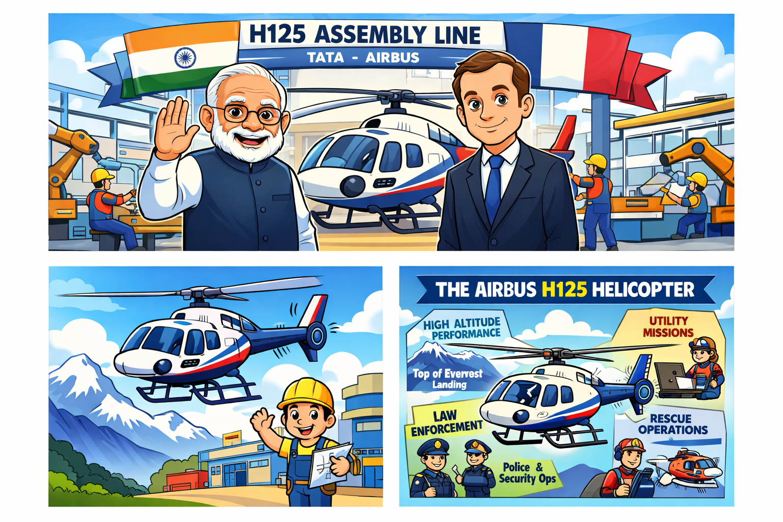 India-France H125 Helicopter Assembly Line: A Game-Changer for Aerospace Careers