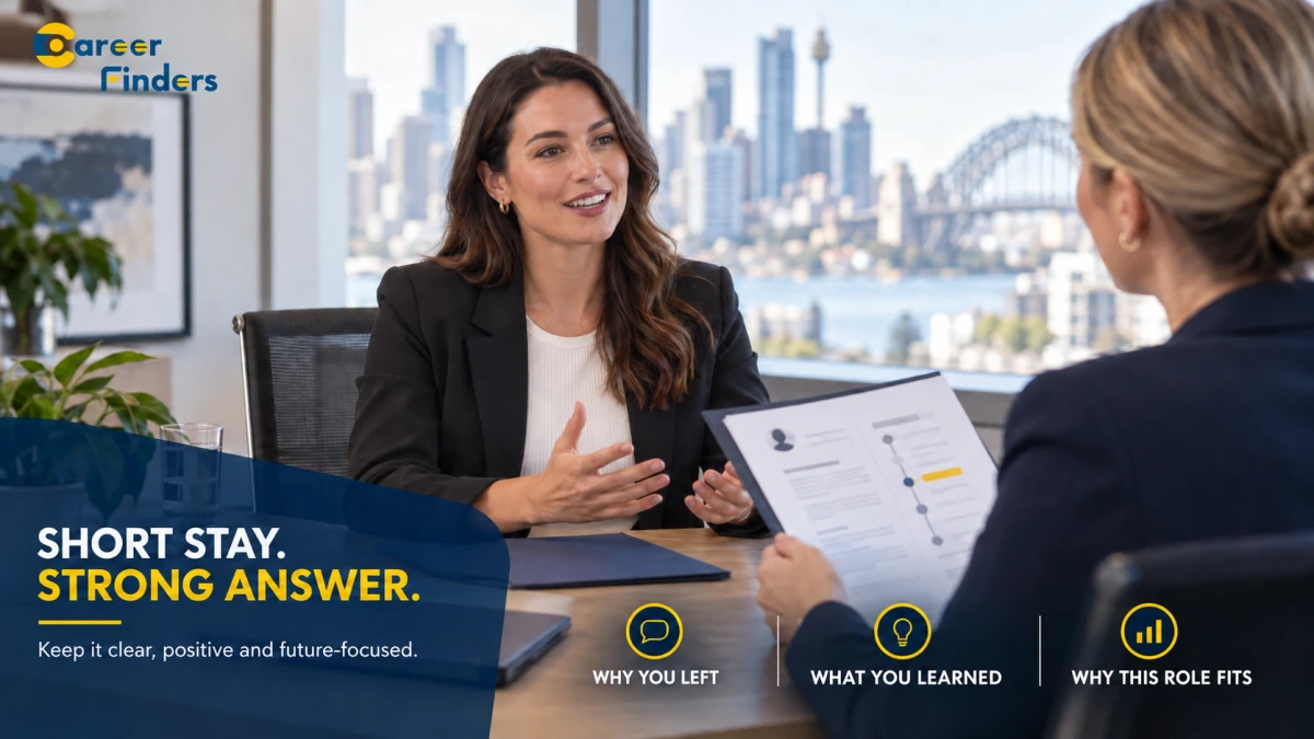 How to Explain a Short Job Stay in an Interview Without Hurting Your Chances